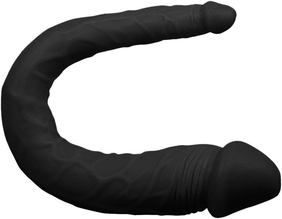 XINGUANG 14.17 Inch Realistic Lifelike Black Huge Tools for Women Silicone Tools with Suction Cup