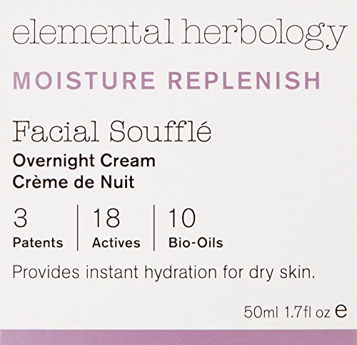 elemental herbology Facial Souffle Overnight Cream, 1.7 Fl Oz