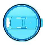 KOBWA Spill and Splash Resistant Lid with Slider Closure for Yeti Rambler, RTIC Tumblers 30 Oz. Tumblers Replacement Lid
