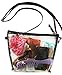 Clear Cross-Body Game Day Purse (Black)