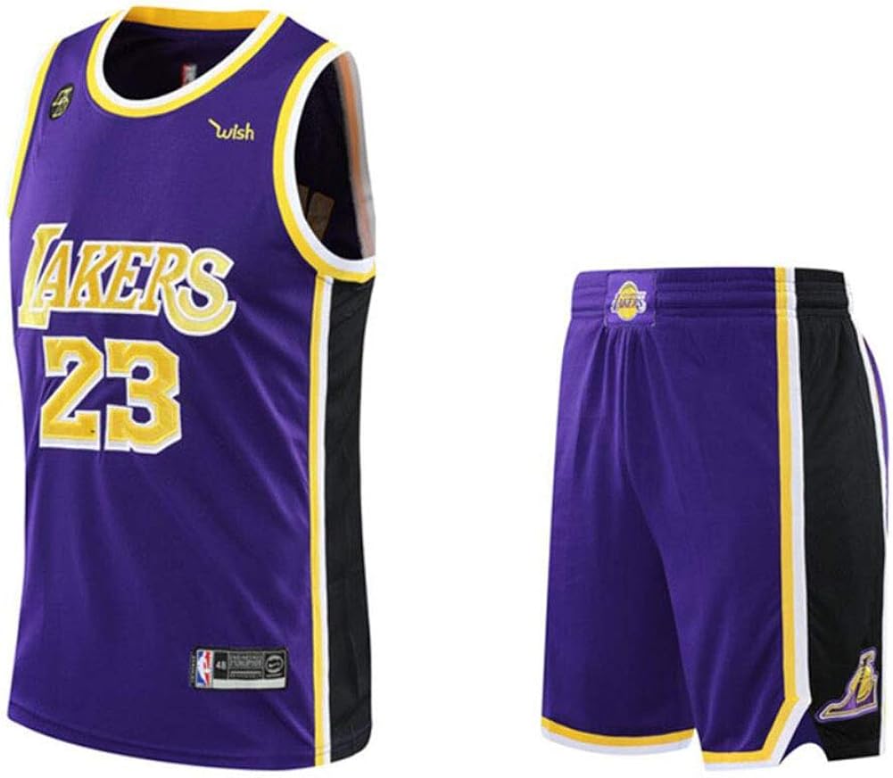 Camiseta Nba Jersey Los Angeles Lakers Lebron James #23 Hombre
