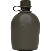 Rothco 3 Piece 1 QT. Canteen with Clip - An Essential Outdoor Survival Water Bottle