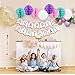 Unicorn Happy Birthday Banner with Pom Pom Balls Unicorn Themed Party Decorations for Girls Birthday Party Supplies