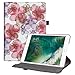 Fintie iPad 9.7 2018 2017 / iPad Air 2 / iPad Air Case - Multiple Angles Stand Smart Protective Cover with Auto Sleep Wake for iPad 9.7 inch (6th Gen, 5th Gen) / iPad Air 2 / iPad Air, Floral Purple