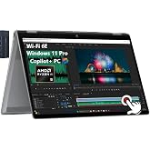 HP OmniBook X Flip 16" 2K Touchscreen 2-in-1 Copilot+ Laptop, AMD Ryzen AI 5 340, 16GB RAM 1TB SSD, Wi-Fi 6E, Bluetooth 5.3, Backlit Keyboard, 256gb 9H Docking Station, Windows 11 Pro, Meteor Silver