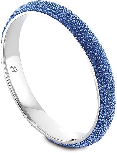 Luca Barra blue crystals Bracelet Design Made in Italy