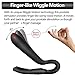 Orlupo Wiggle-Motion Dual Motors Vibrating Anal Vibrator for Men with Remote Control, Heating Anal Vibrators Butt Plug Prostate Massager Stimulator, Adult Male Anal Sex Toys for Men Women and Couples