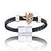 CG Costume Bleach Bracelet Black Leather Ichigo Kurosaki Alloy Cosplay Costume