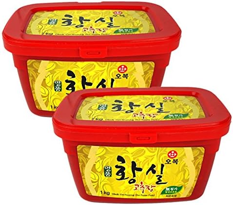 [ 2 Packs ] Korean Premium Hot Pepper Chili Paste Sauce (Gochujang) 500g / 1.1lb 고추장
