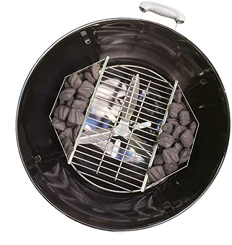 Hongso Char-Basket Charcoal Holders - Pair For 22.5" Kettle Grills, Weber One Touch & Master Touch (PPG403)