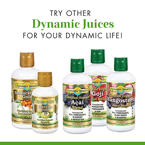 Dynamic Health Nopal Gold | Organic Nopal 100% Juice | Vegetarian, No Gluten or BPA, Dietary Supplement | 32oz, 32 Serv - Thumbnail 7