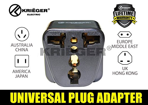 Krieger Plug Adapters (Most of Europe (type C))