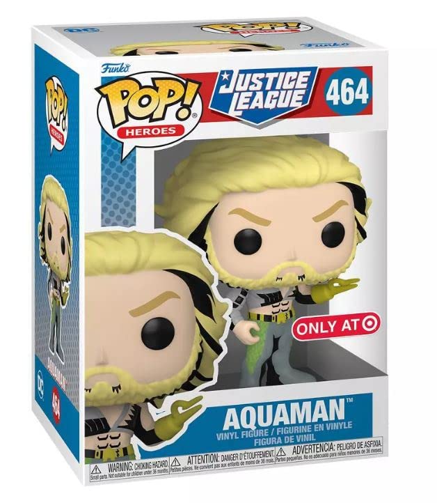 Funko Heroes: Justice League Comic Collection Collectible Vinyl Figure (Aquaman)