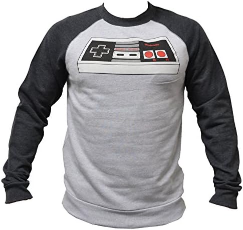 Men's Nintendo Classic Controller Graphic Pullover (S)