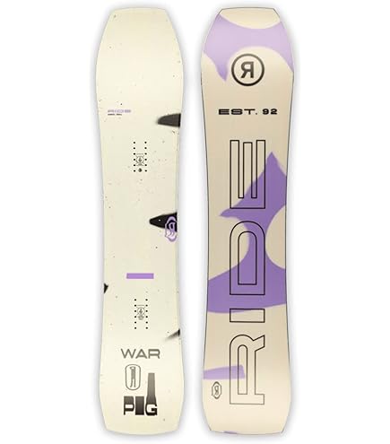 Amazon.com : Ride Warpig Unisex Snowboard 142cm : Sports & Outdoors