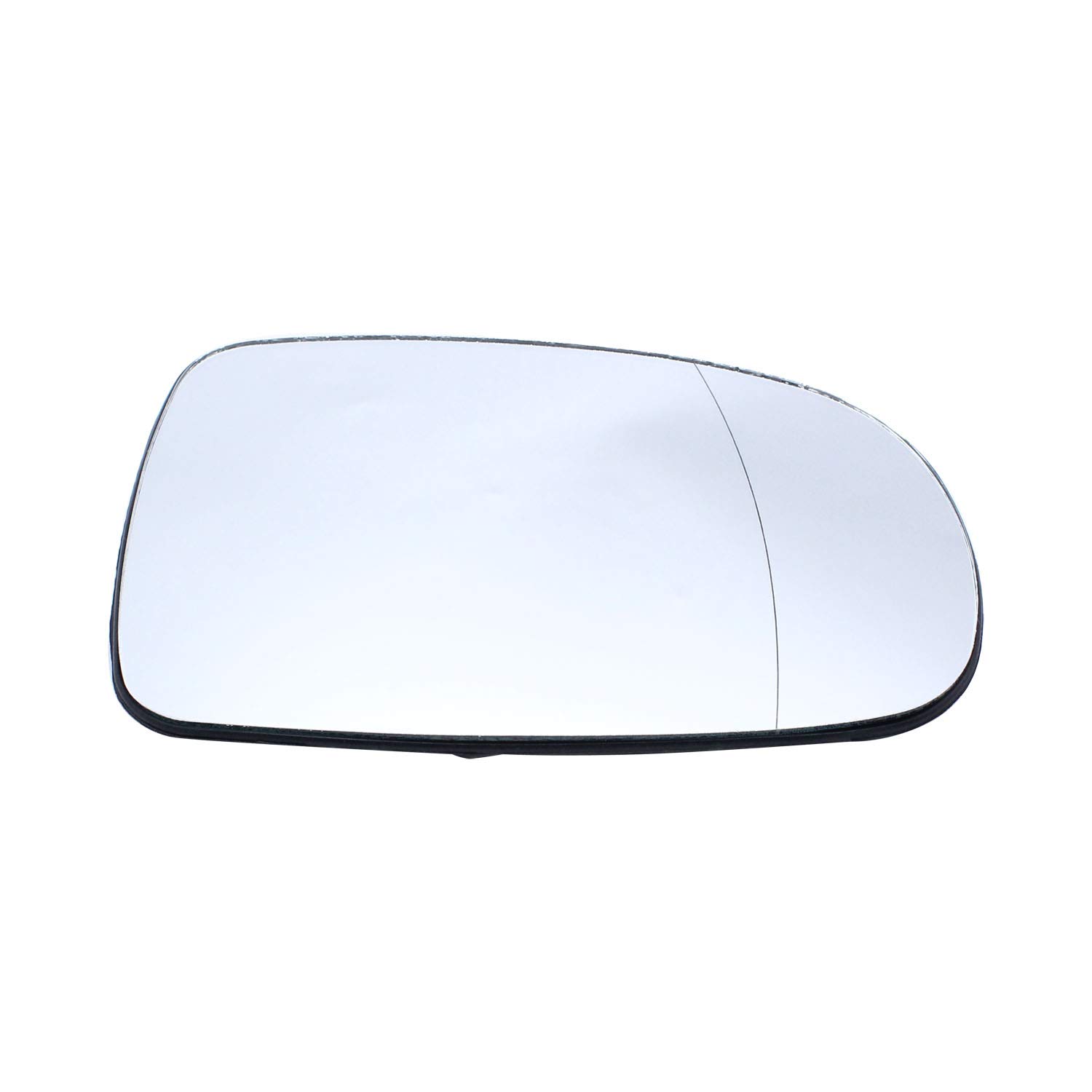 Heated Wing Mirror Glass Right Driver Side Compatible for Vauxhall Corsa C 2001-2006