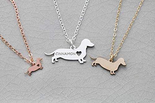 weenie dog necklace