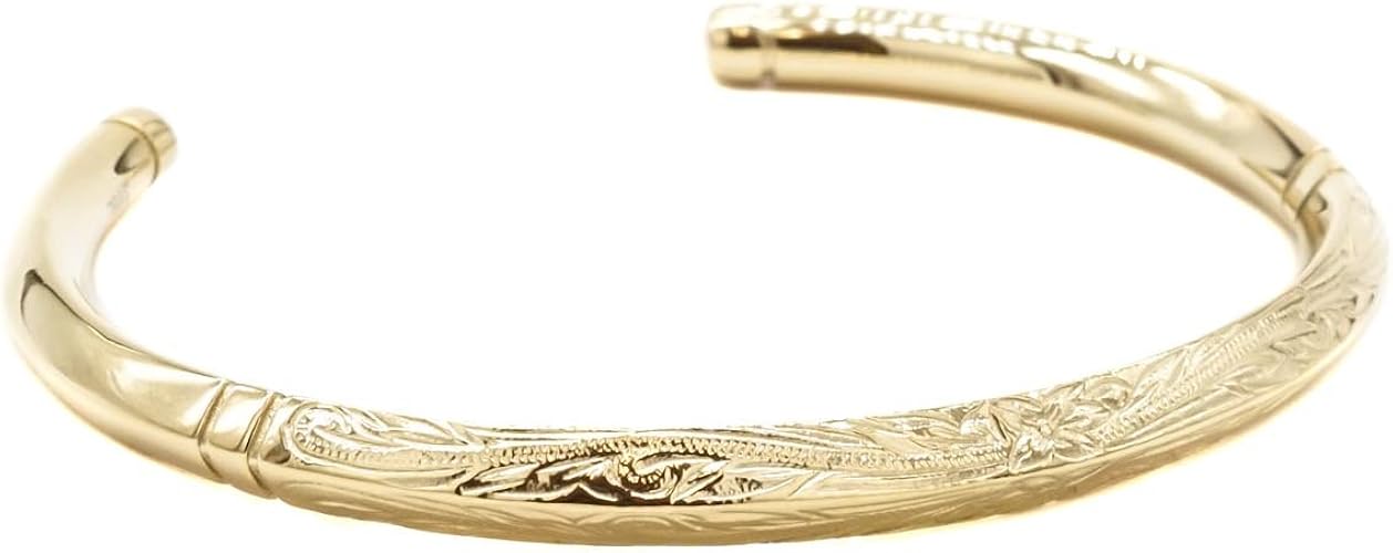 Amazon ジナブリング Jina Bring バングル サージカルステンレス316l イエローゴールド コーティング バングル メンズ レディース バングル 通販