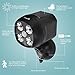Motion Activated LED Night Light,CrazyFire LED Motion Security Light,Wireless LED Motion Spotlight Indoor Outdoor Flood Lights,Powered By 4pcs D-cell Batteries (43w Led Bulbs,600 Lumens)
