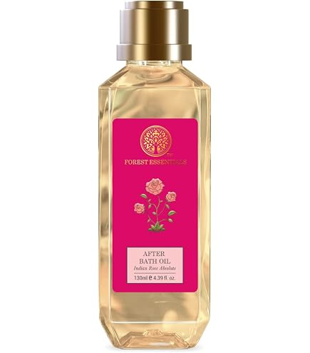 Amazon.com: Forest Essentials After Bath Oil Indian Rose Absolute