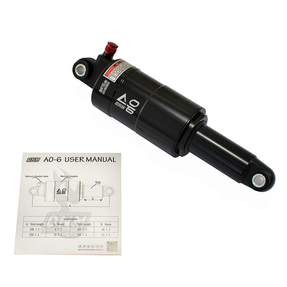 DNM AO-6 New Model Mountain Bike Bicycle Air Rear Shock 190 x 51mm, ST2105