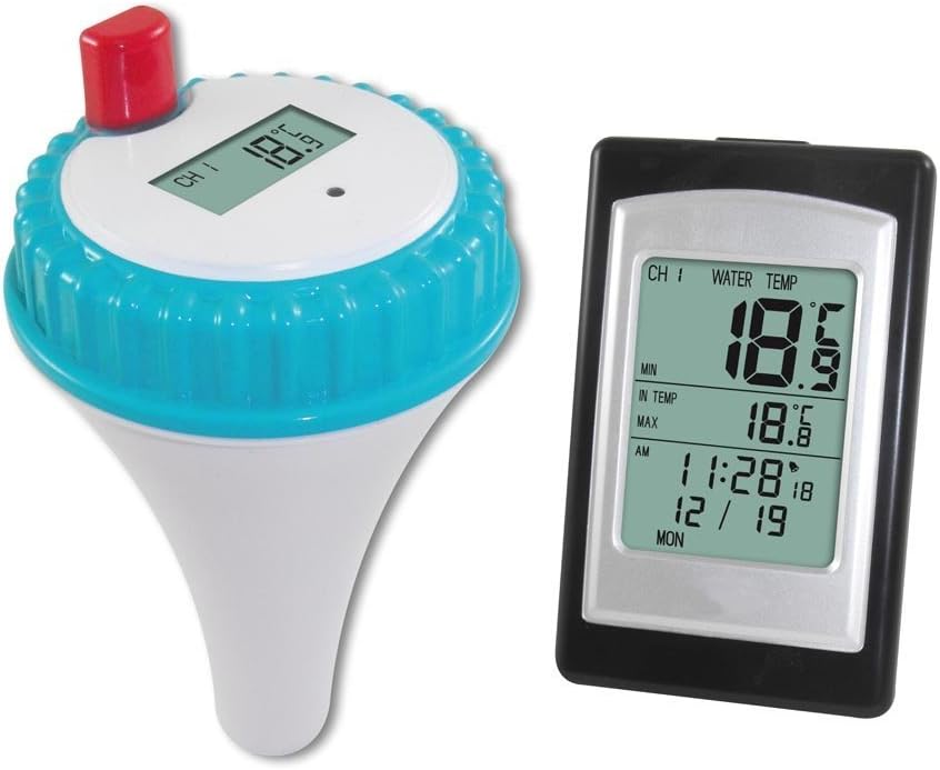 LingsFire Professional Wireless Digital Swimming Pool SPA Floating Thermometer (WT0122)