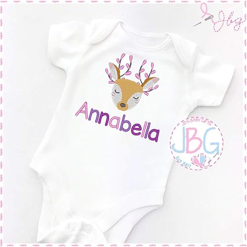 personalised baby girl clothes uk