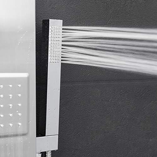 AKDY 39 Inch Wall Mount Easy Connect Rainfall Waterfall MultiFunction