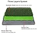 Synturfmats 3 Tiers Pet Potty Patch Training Pad for Dogs, Large Size 27