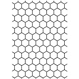 Darice Embossing Folder, 5 by 7-Inch, Honeycomb