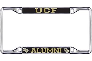 Elite Fan Shop NCAA License Plate Frame Alumni