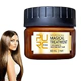 DJDZ Magical Hair Roots Treatment Hydrating & Repairing Hair Mask and Deep Conditioner 5 Seconds Repairs Damage Hair Root Hair Tonic Keratin Hair & Scalp Treatment
