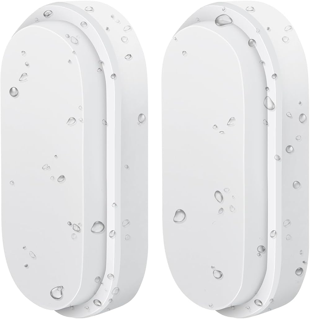 ANWIO 14W Led IP54 Oval Bulkhead Light 980LM 4000K Waterproof 2 Pack