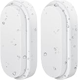 ANWIO 14W Led IP54 Oval Bulkhead Light 980LM 4000K Waterproof 2 Pack