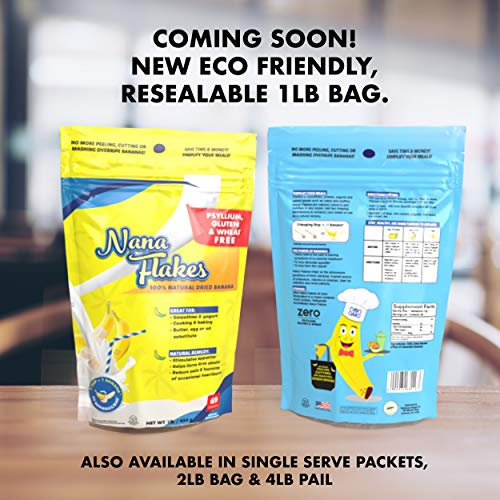 Nana Flakes 100 Pure Banana Flakes Medical Food Powder Decrease Fat