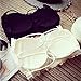 GUAngqi Women Bra Tube Top Anti-light Cloth Lace Cross Without Straps,Black