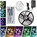Strip Lights, LED Strip Lights, eBoTrade 16.4 Ft 3528 RGB 300 LED Color Changing Light Strip Kit LED Ribbon DIY Christmas Holiday Home Kitchen Car Bar Indoor Party Decoration