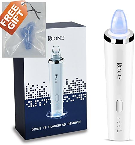 Blackhead Vacuum Suction Remover Tool Acne Extractor Skin Pore Cleaner Device by Aglaia Beauty, 3 Modes Comfort Suction USB Recharge Noise Reduction Control