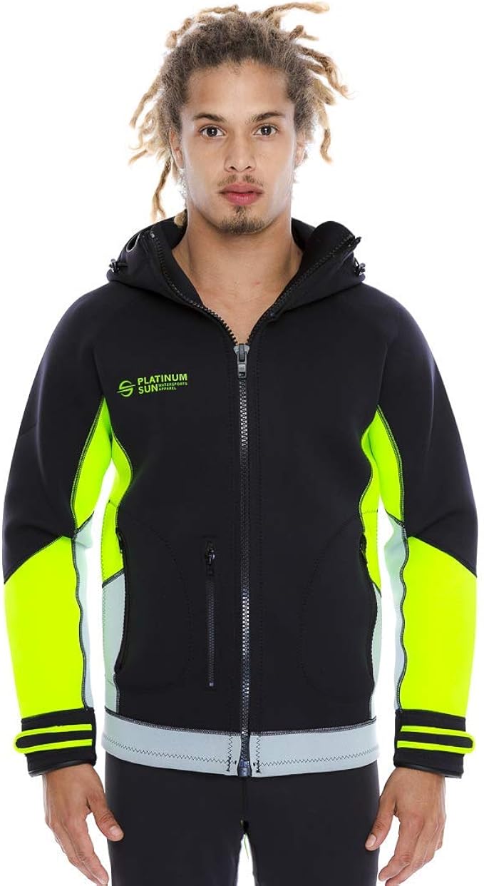 neoprene hooded jacket