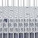 Lambs & Ivy Indigo Fitted Crib Sheet, Blue/White