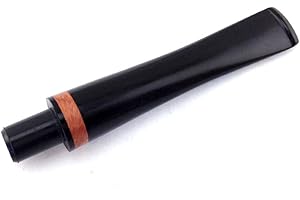 OLD FOX DIY Pipe Accessories Mouthpiece Stem Replacement for Tobacco Pipe Wood Ring BE0023