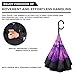 Reverse Inverted Inside Out Umbrella - Upside Down UV Protection Unique Windproof Brella That Open Better Than Most Umbrellas, Reversible Folding Double Layer