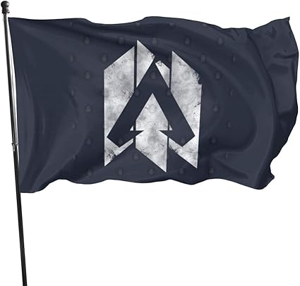 Ioejhkjk Apex Legends Banner Logo Distressed White Flag 3 5in Banner Flags Amazon Co Uk Garden Outdoors