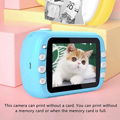 ZHJIUXINGBT Kinder Druckkamera, Mini-Sofortbildkamera, Sofortdruckkamera Thermodruckkamera Film Sofortbildkamera – Bild 5