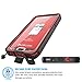 Galaxy Note 5 Waterproof Case, Punkcase StudStar Red Samsung Galaxy Note 5 Thin Fit 6.6ft Underwater IP68 Shockproof Dirtproof Snowproof Case