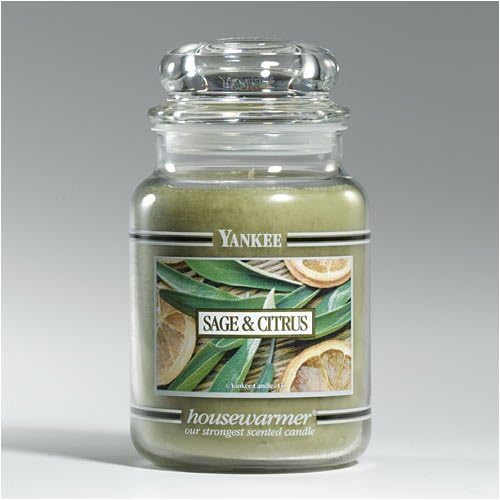 Yankee Sage & Citrus 22oz Housewarmer Candle Home Improvement