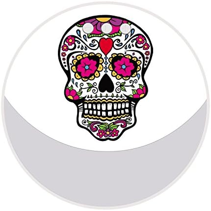 Mini Bluetooth Speaker, Customized Wireless Stereo Bluetooth Speaker with HD Audio and TF Card Slot for Shower, Pool, Beach, Kitchen&amp;Outdoor - Suger Skull 7
