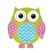 SOLEDI New Cute DIY Removable Colorful Six Owls Bird Branch Vinyl Decal PVC Wall Mural Sticker Poster Home Room Decor
