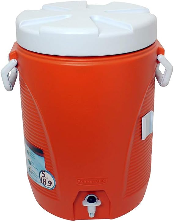 Rubbermaid 5Gallon Water Cooler, Orange Amazon.ca Patio, Lawn & Garden