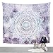 Jiamingyang Flower Elephant Print Wall Hanging Tapestry Bohemian Room Decor Bedding Rug (Large/80